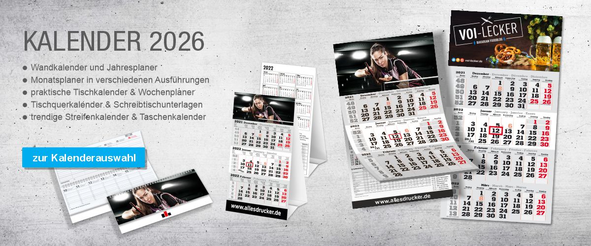 Kalender 2026