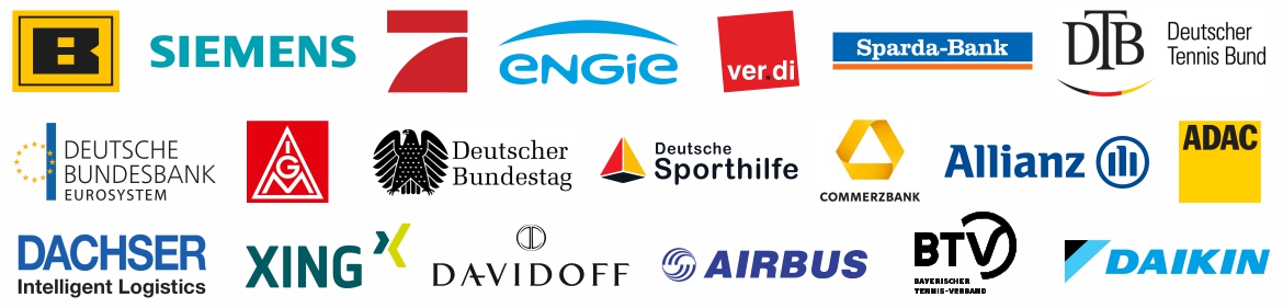 Allesdrucker Kunden Auszug von Kunden der Allesdrucker GmbH