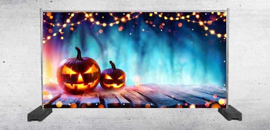 Halloween Motiv 01 für Dekobanner und Planen