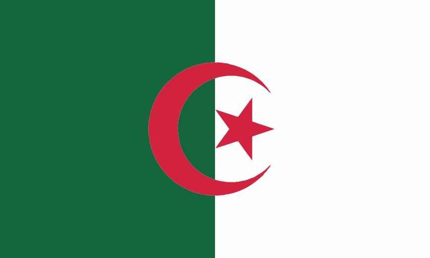 Nationalfahne Algerien