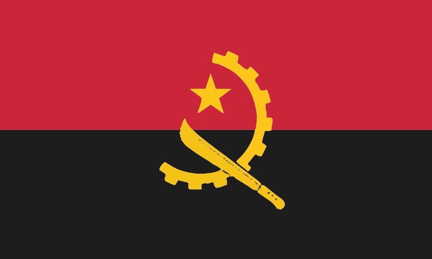 Nationalfahne Angola