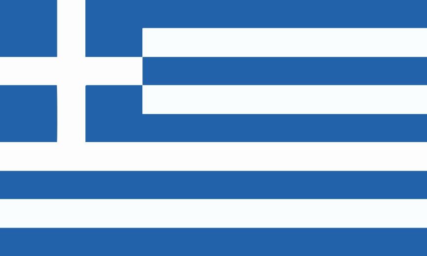 Nationalflagge Griechenland ☆ Landesfahne Griechenlands vom ALLESDRUCKER