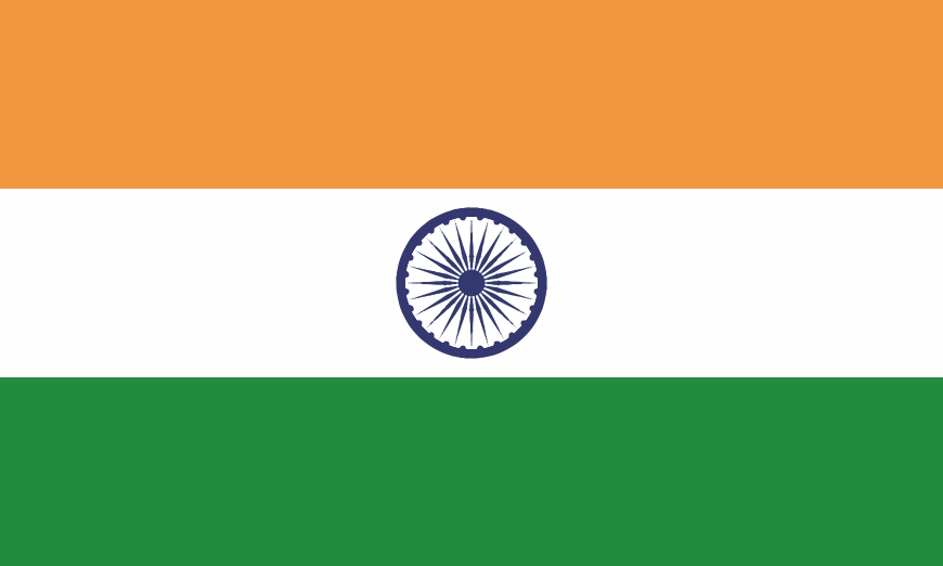 Nationalflagge Indien