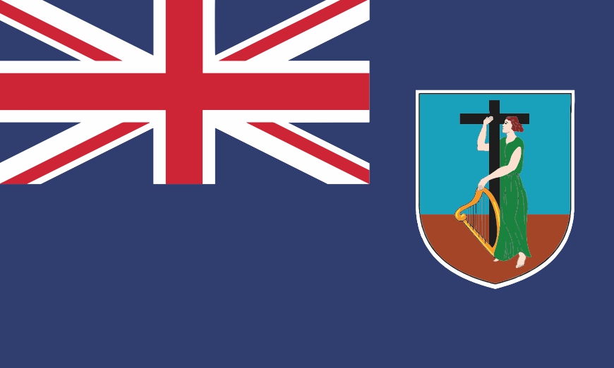 Nationalflagge Montserrat