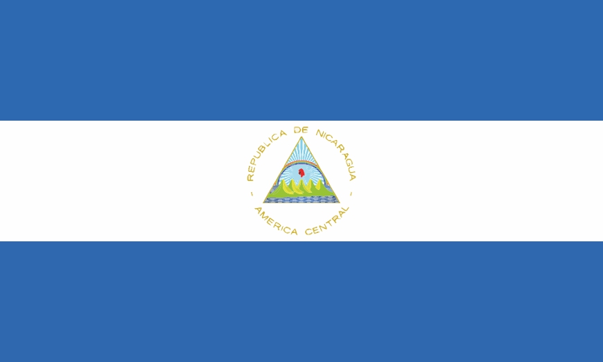 Nationalflagge Nicaragua
