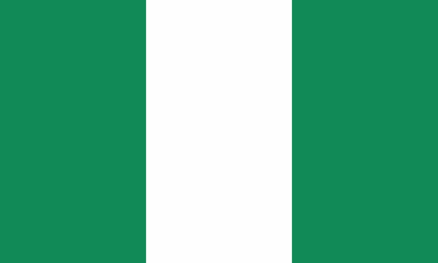 Nationalflagge/Fahne Nigeria