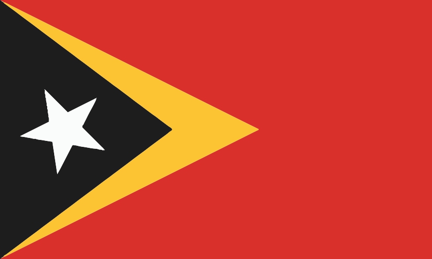 Nationalflagge/Fahne Osttimor