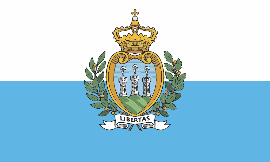 Nationalflagge/Fahne San Marino