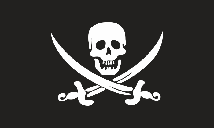 Piratenfahne & Piratenflagge - HeyHO Piratenfahnen bestellt man HIER